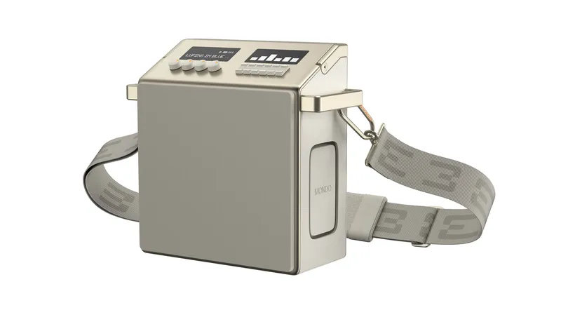 Mondo Bluetooth Højttaler Medium Sølv/Greige - 8071444