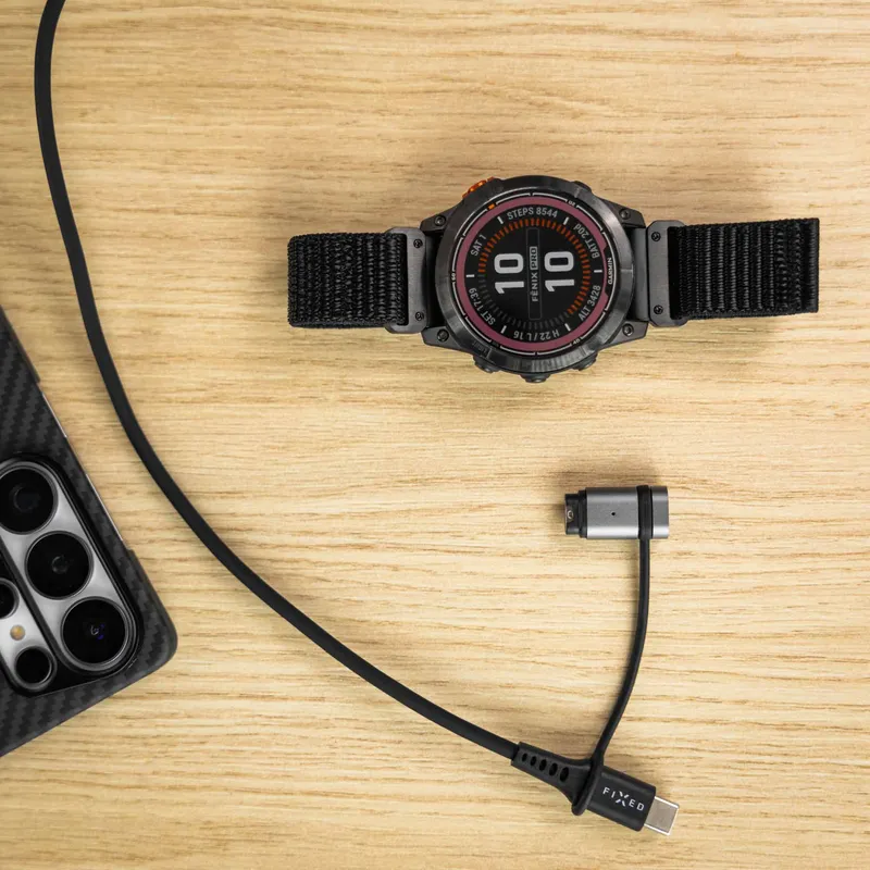 FIXED USB-C Ladeadapter til Garmin Smartwatch Sort - 8019207