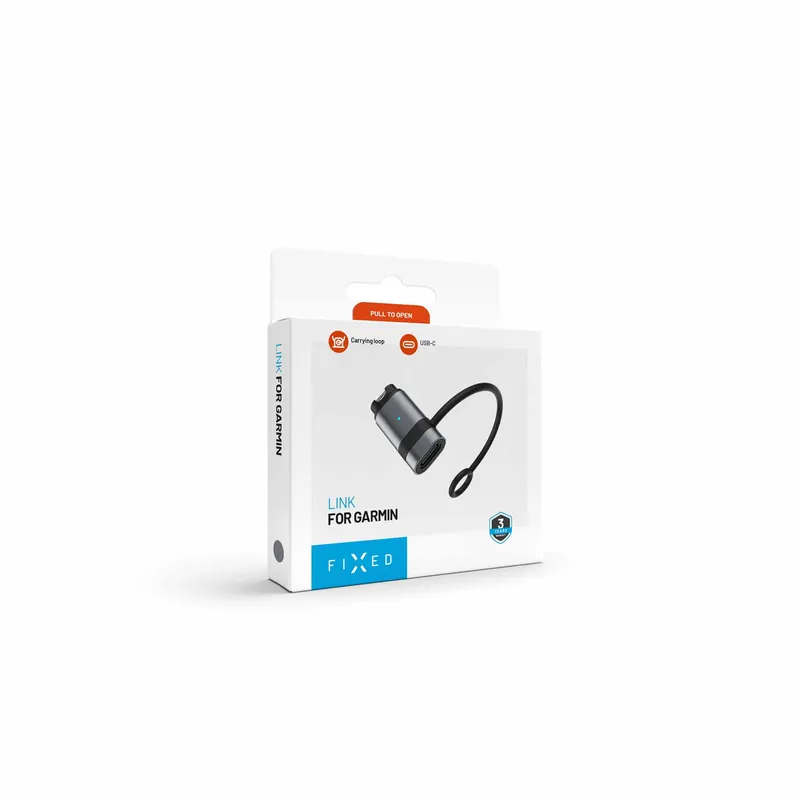 FIXED USB-C Ladeadapter til Garmin Smartwatch Sort - 8019207