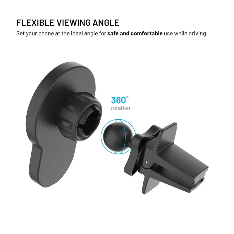 FIXED MagClick2 15W QI2 Telefonholder til ventilationsgaller - 8018846