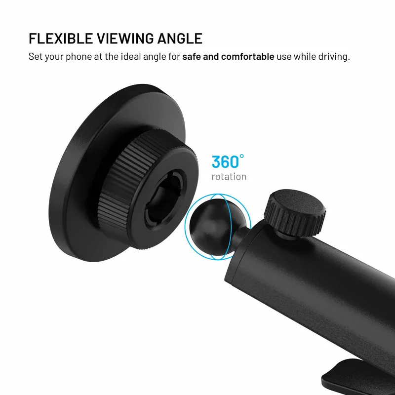 FIXED MagCircle XL vinduesholder til bil sort - 8019219