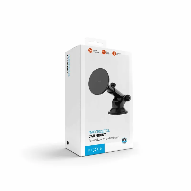 FIXED MagCircle XL vinduesholder til bil sort - 8019219