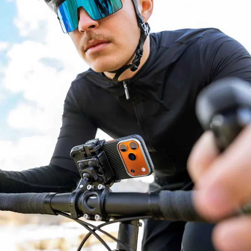 FIXED Bikee Anti-Shock Telefonholder til Cykel med Smart Lock Sort - 8019208