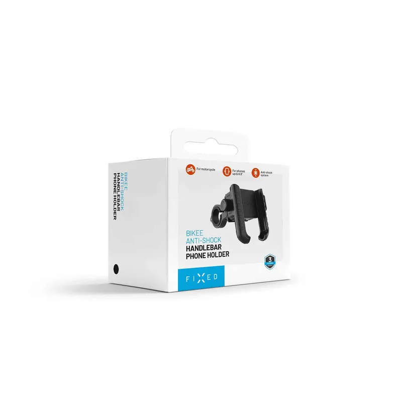 FIXED Bikee Anti-Shock Telefonholder til Cykel med Smart Lock Sort - 8019208