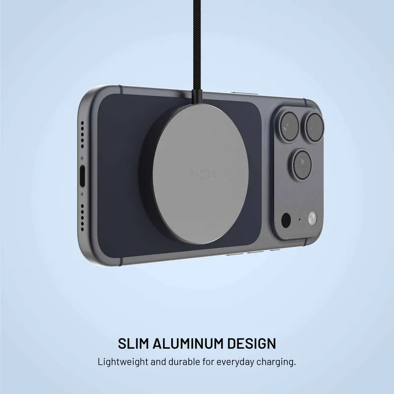 FIXED MagPad Slim Qi2.2 25W trådløs oplader Space Grey - 8019267