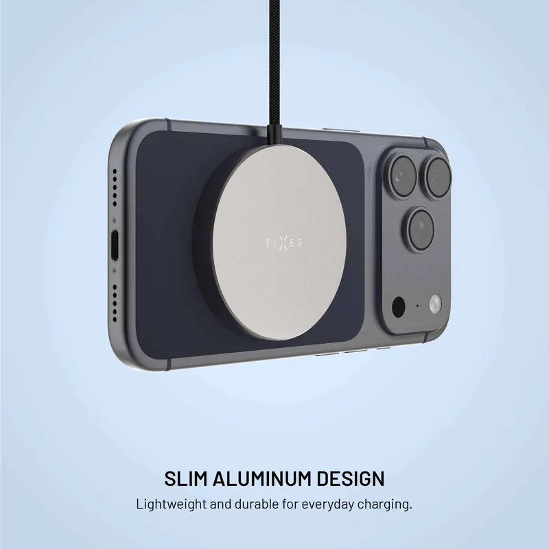 FIXED MagPad Slim Qi2.2 25W trådløs oplader Titan - 8019268