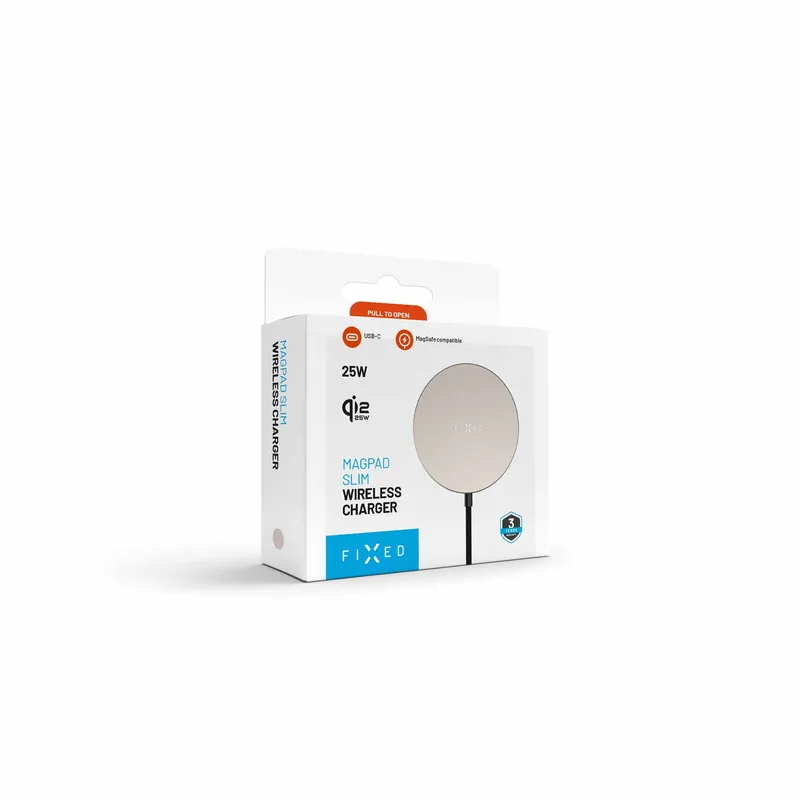 FIXED MagPad Slim Qi2.2 25W trådløs oplader Titan - 8019268