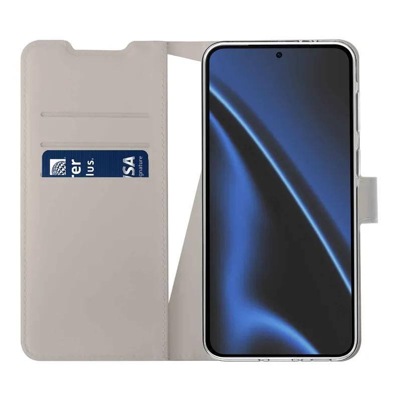 X2O Classic Wallet Samsung Galaxy A37 5G Greige - 3410137
