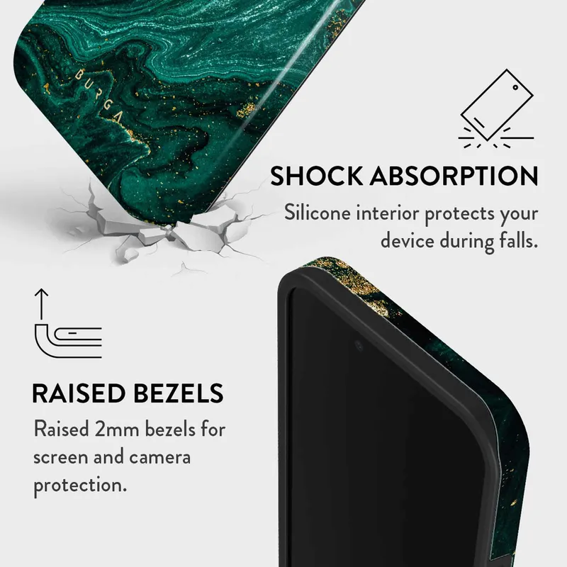Burga Emerald Pool - Apple iPhone 17e/16e Tough MagSafe Cover - 4123232