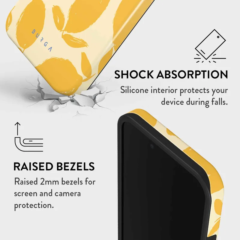 Burga Lemon Tart - Apple iPhone 17e/16e Tough MagSafe Cover - 4123402