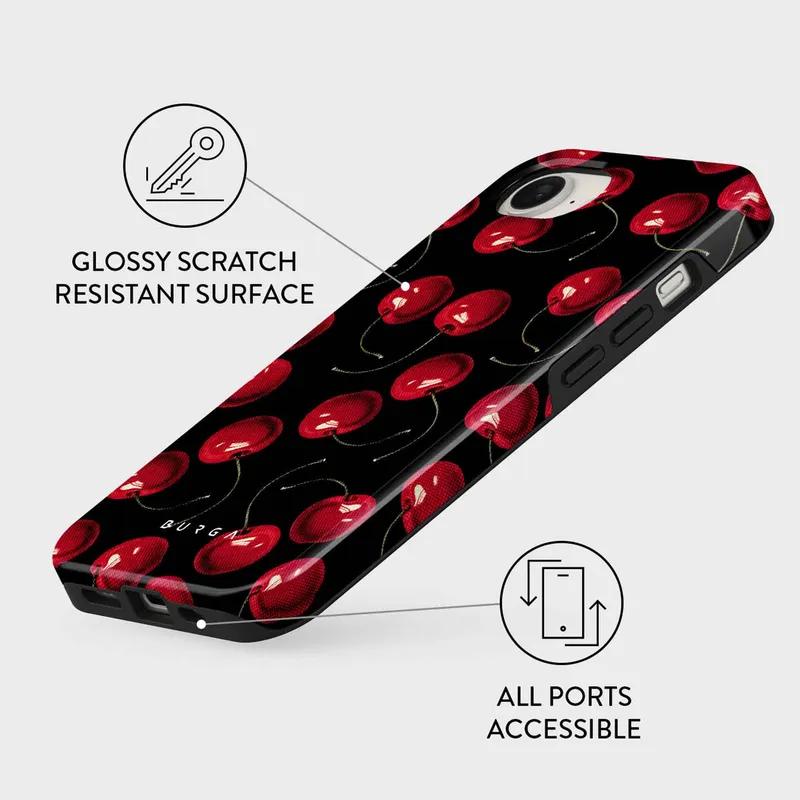 Burga Cherrybomb - Apple iPhone 17e/16e Tough MagSafe Cover - 4123460