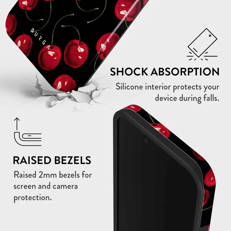 Burga Cherrybomb - Apple iPhone 17e/16e Tough MagSafe Cover - 4123460