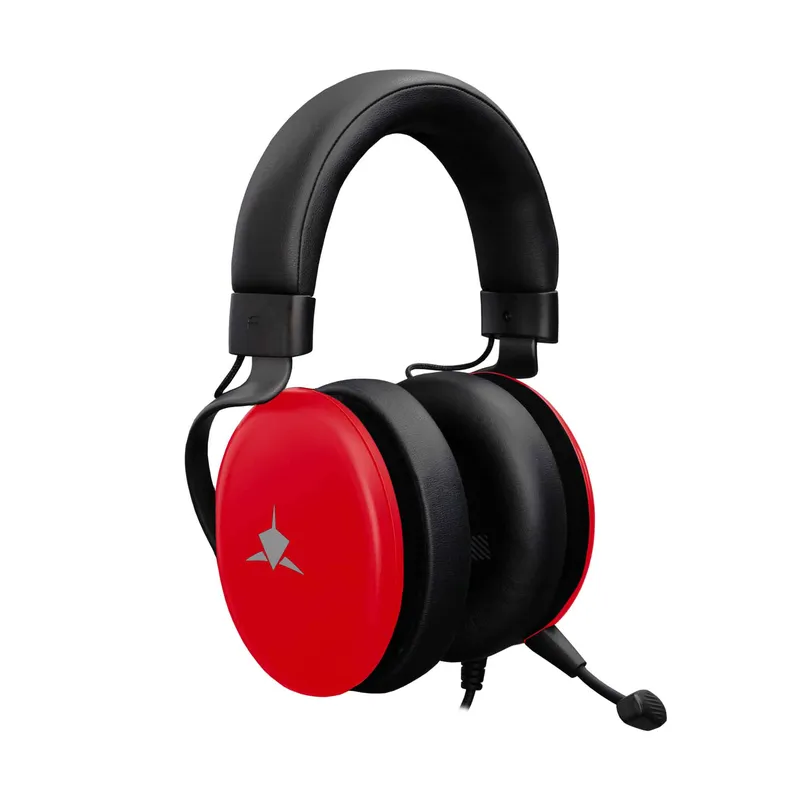 White Shark ELEPHANT Over-Ear Gaming Headset Rød/Sort - 9450803
