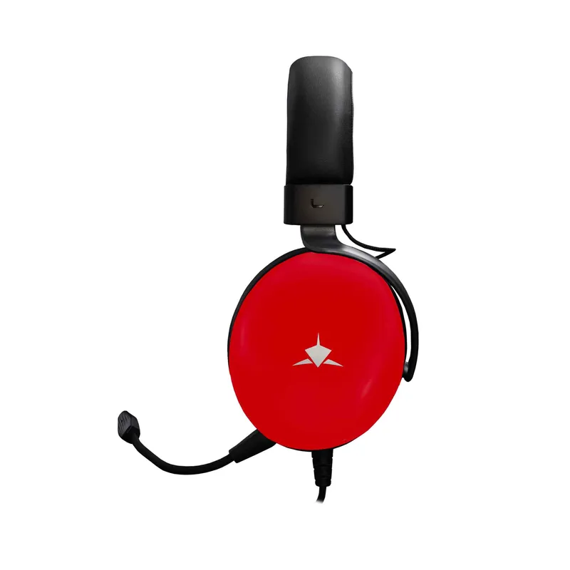 White Shark ELEPHANT Over-Ear Gaming Headset Rød/Sort - 9450803