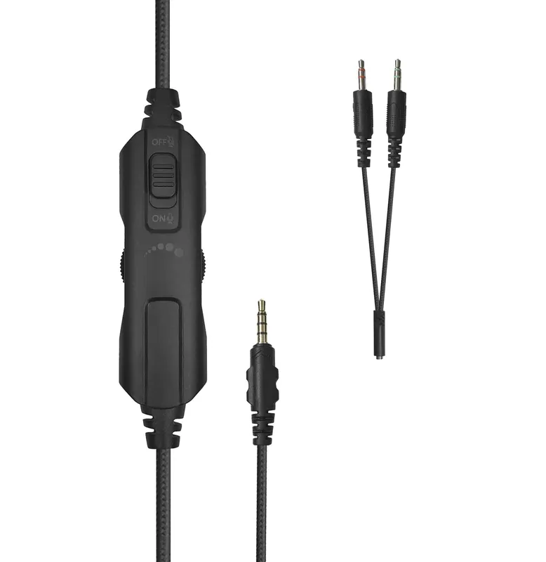 White Shark ELEPHANT Over-Ear Gaming Headset Rød/Sort - 9450803