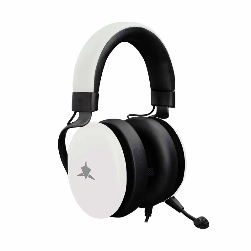 White Shark ELEPHANT Over-Ear Gaming Headset Hvid/Sort - 9450804