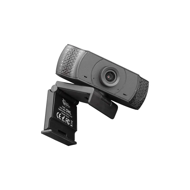 White Shark OWL Full HD USB Webcam Sort - 7326770