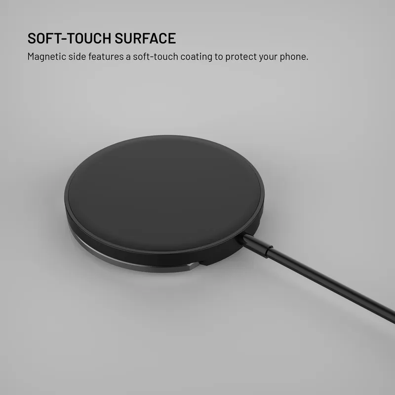 FIXED MagPad 15W Trådløs oplader/stativ funktion Sort - 8015727