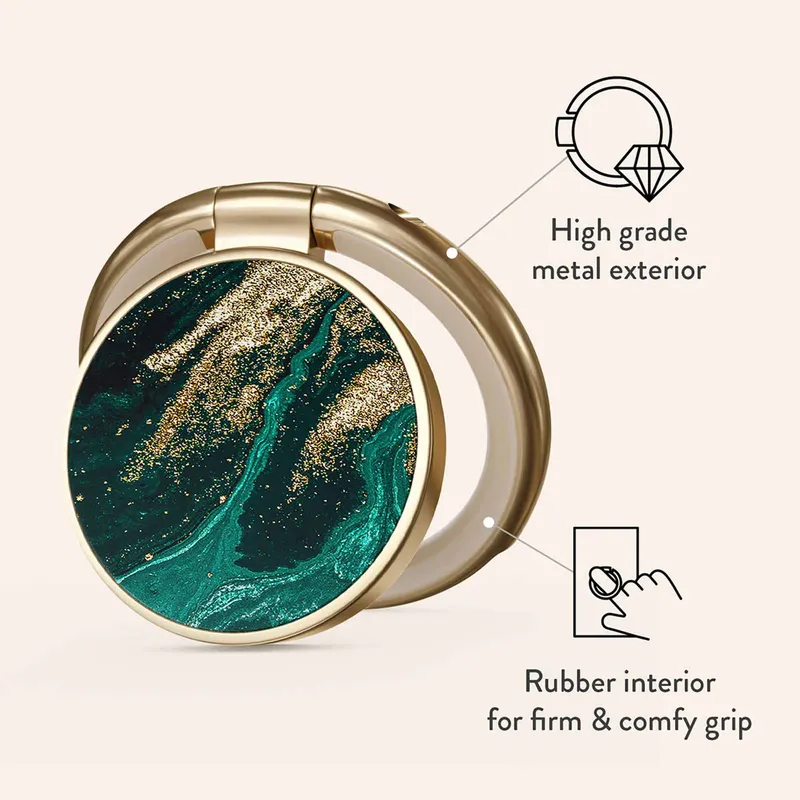 Burga Emerald Pool - Universal Ring Holder Guld - 2177709