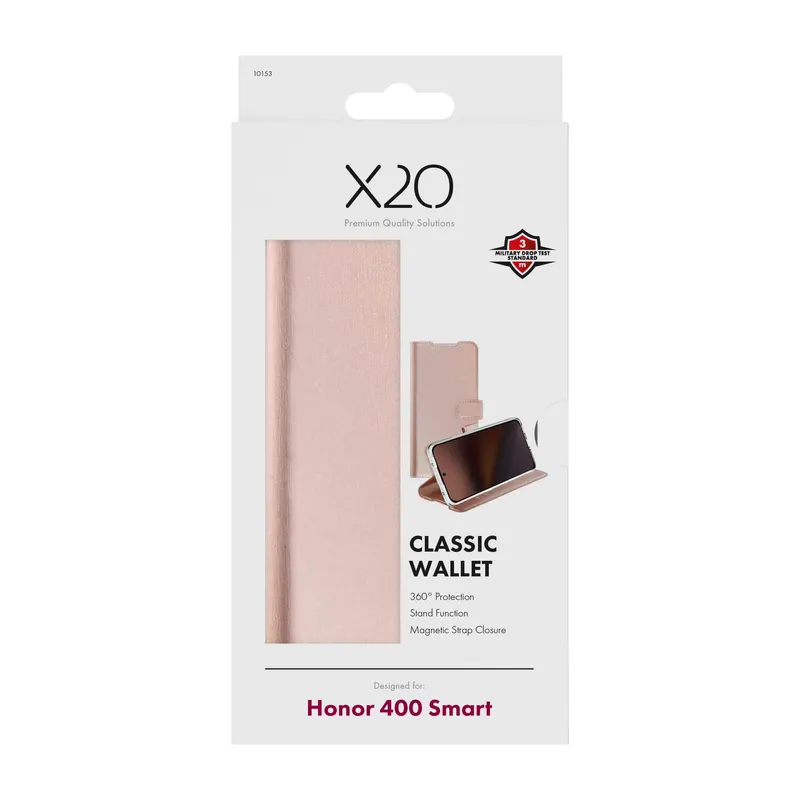 X2O Classic Wallet Honor 400 Smart Rose Gold - 3410153