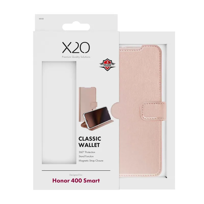 X2O Classic Wallet Honor 400 Smart Rose Gold - 3410153