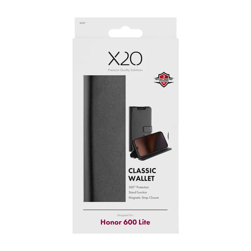 X2O Classic Wallet Honor 600 Lite Sort - 3410157