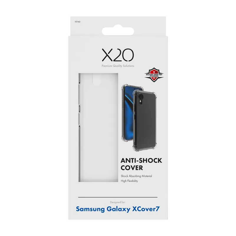 X2O Anti-Shock Cover Samsung Galaxy XCover 7 Klar - 3410160