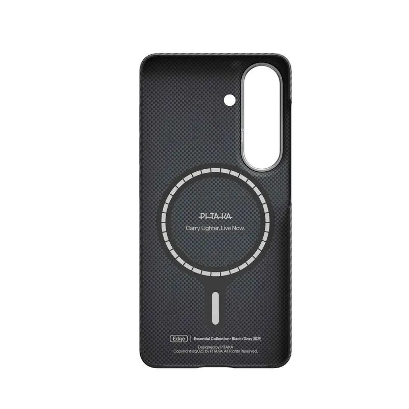Pitaka Edge MagSafe Etui Samsung Galaxy S26+ Sort/Grå - 5436792