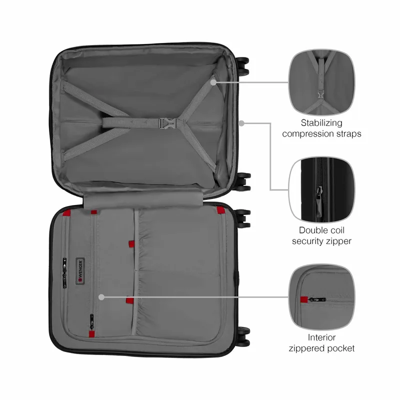 Wenger Syntry håndbagage 55cm Sort - 2907760