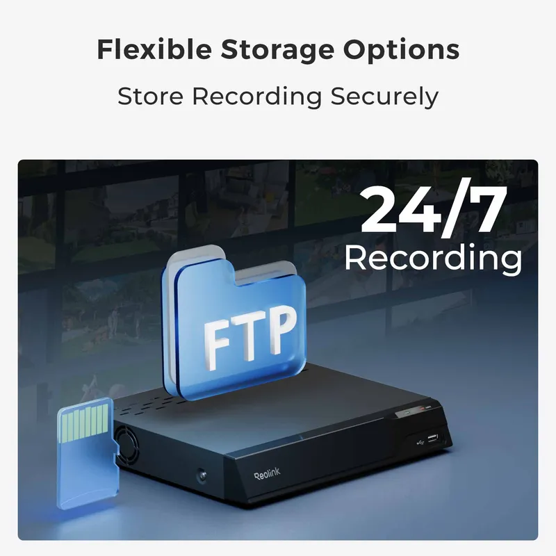 Reolink RLC-811WA 4K udendørs kamera Wi-Fi 6 farver nattesyn hvid - 5398312
