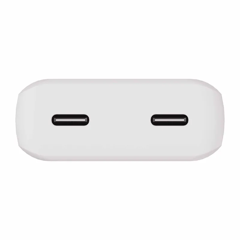 X2O 65W Dual SLIM hjemmeladersæt USB-C/C GaN 1.5m hvid - 3401057