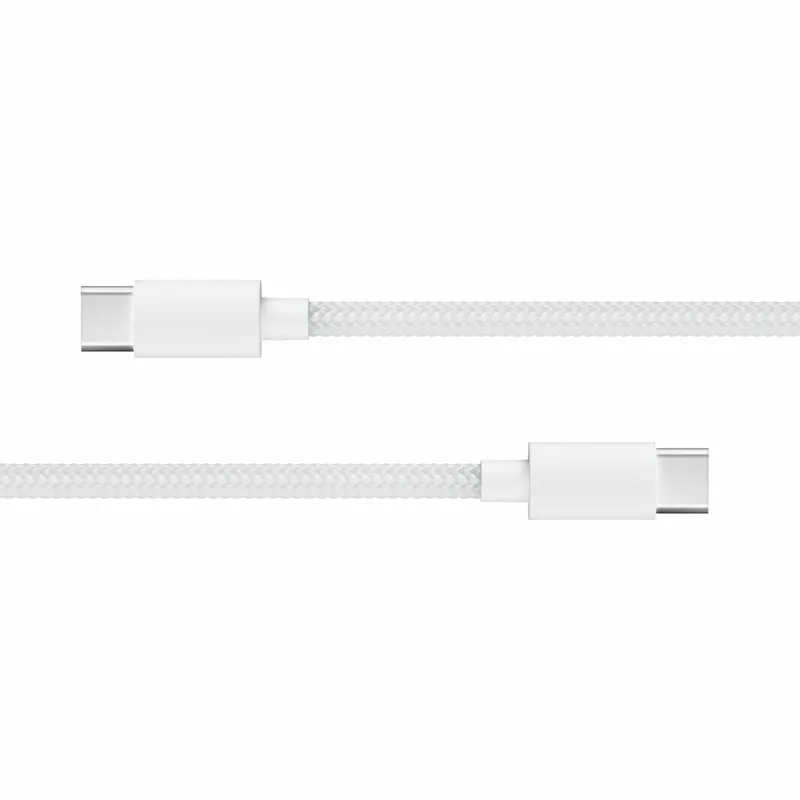X2O 65W Dual SLIM hjemmeladersæt USB-C/C GaN 1.5m hvid - 3401057
