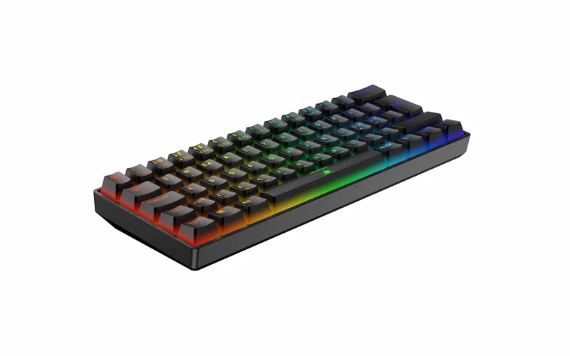 White Shark SHINOBI-2 Kablet Mekanisk Gaming Tastatur 60% Sort - 9590075