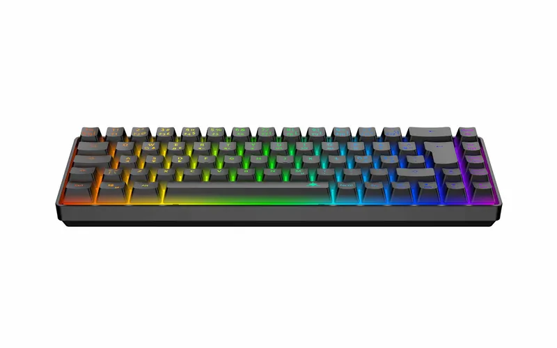 White Shark RONIN Kablet Membran Gaming Tastatur 65% Sort - 9590077