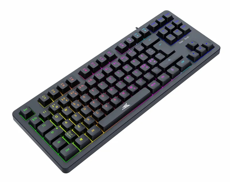 Baracuda KRILL Kablet Membran Gaming Tastatur TKL Sort - 9590082