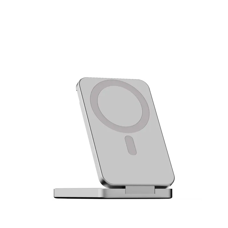 LINQ 3-i-1 magnetisk trådløs powerbank og stativ 8000 mAh ALU - 9510041