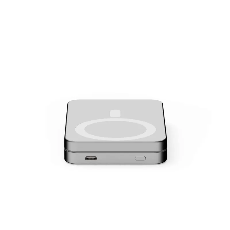LINQ 3-i-1 magnetisk trådløs powerbank og stativ 8000 mAh ALU - 9510041