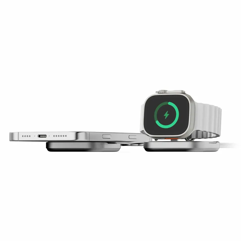 LINQ 2-i-1 foldbar trådløs oplader - 7462299