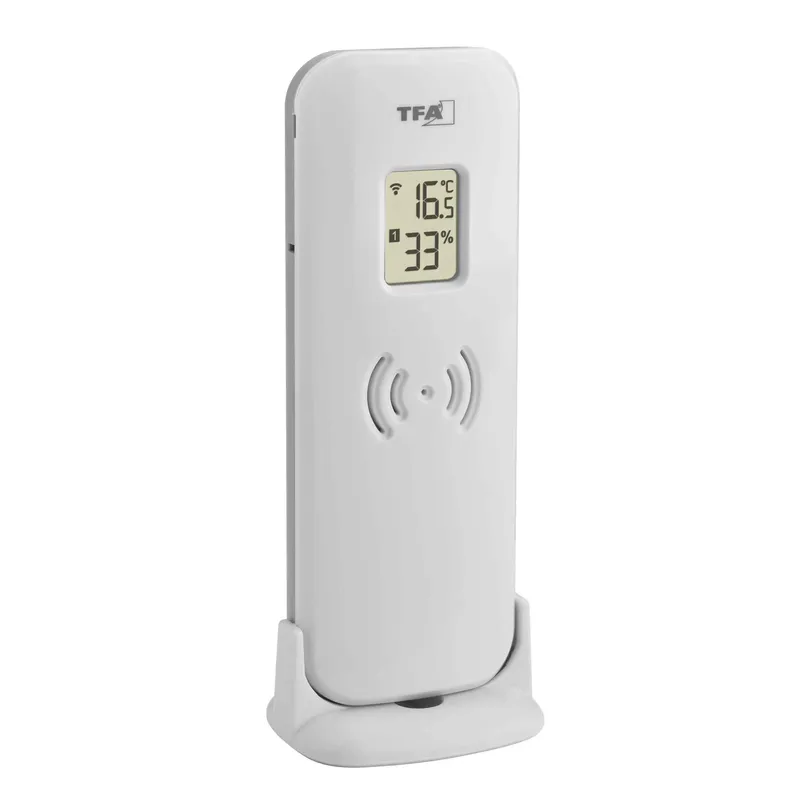 TFA Trådløs Vejrstation METEO JACK Sølv - 1603930