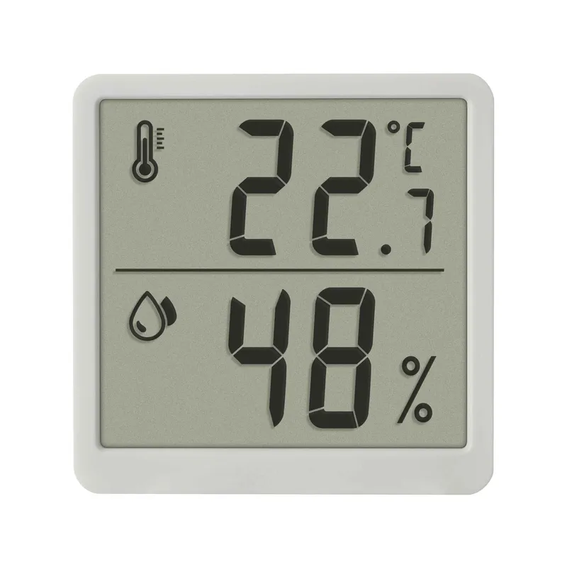 TFA Digital Indendørs Termo-Hygrometer Hvid - 1604163