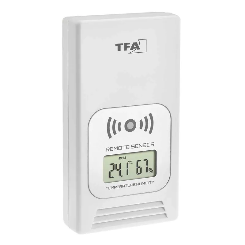 TFA Trådløs Vejrstation LIFE Hvid - 1603387