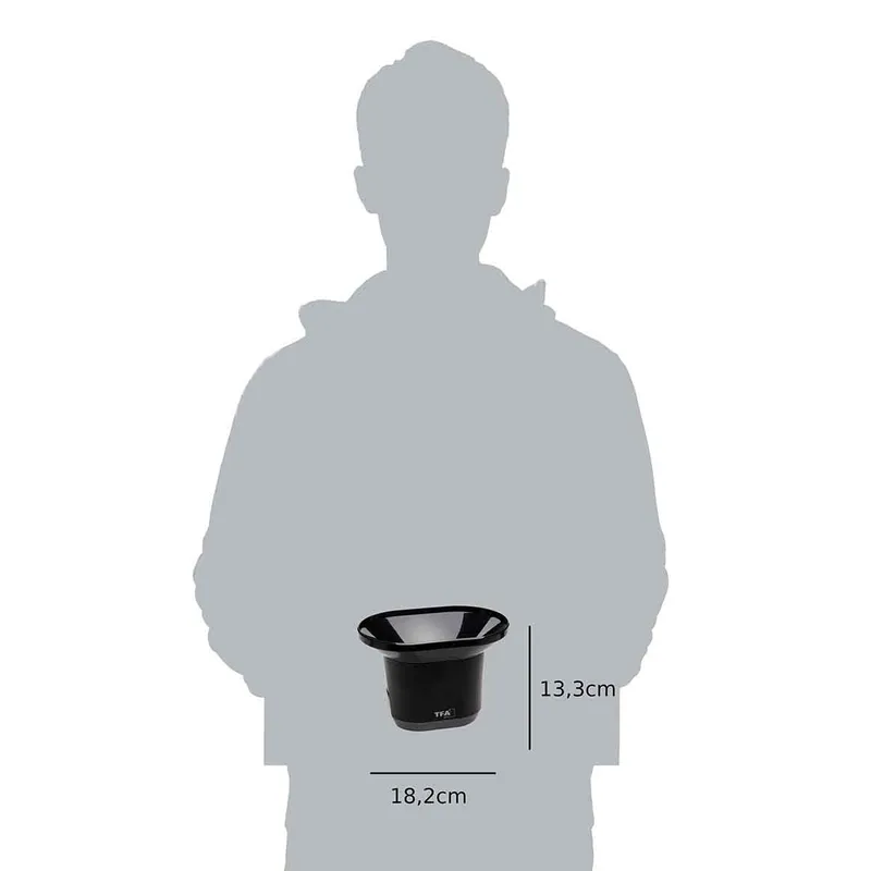 TFA Trådløs Regnmåler DROP Sort - 1603210