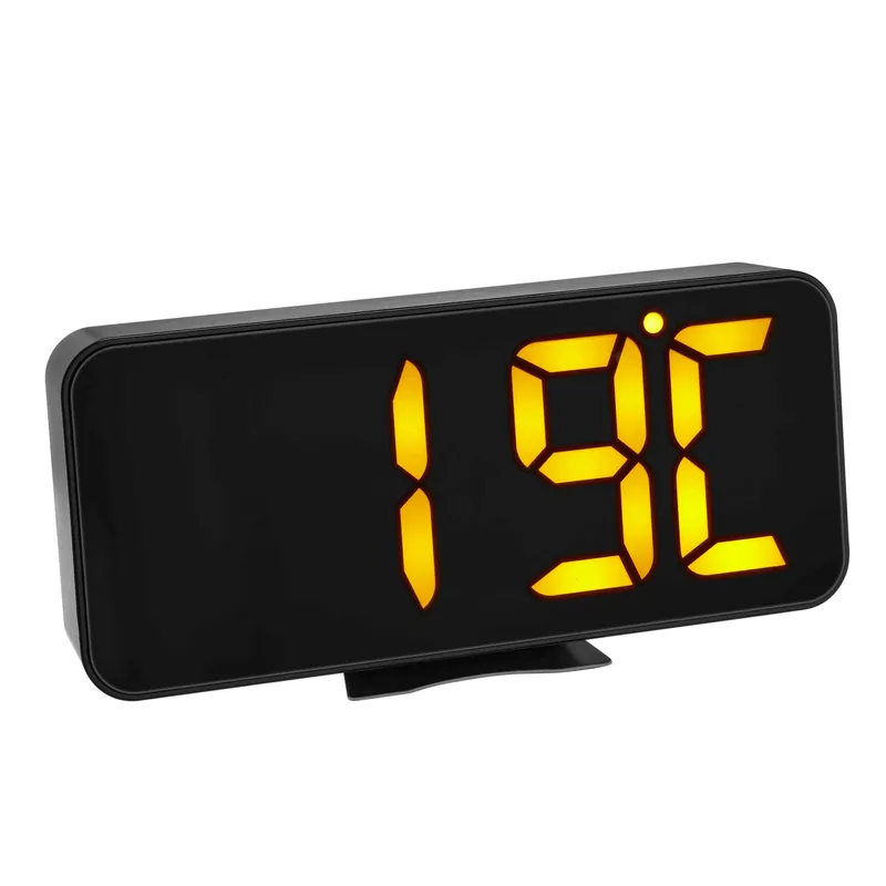 TFA Digital Vækkeur LED-Cifre Sort - 1603545