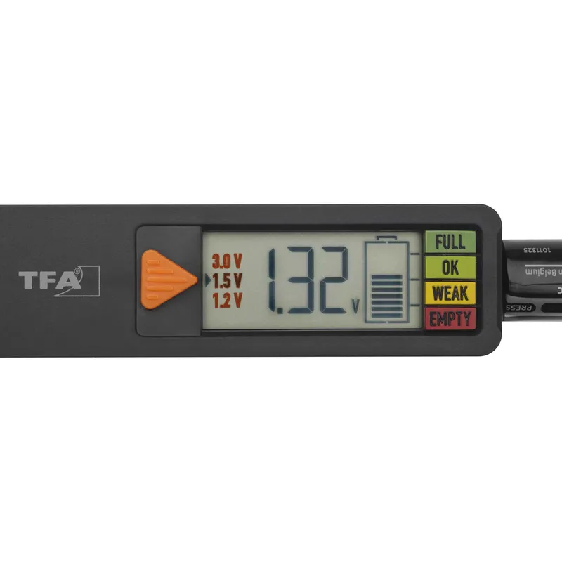 TFA Batteritester BatteryCheck Sort - 1603628