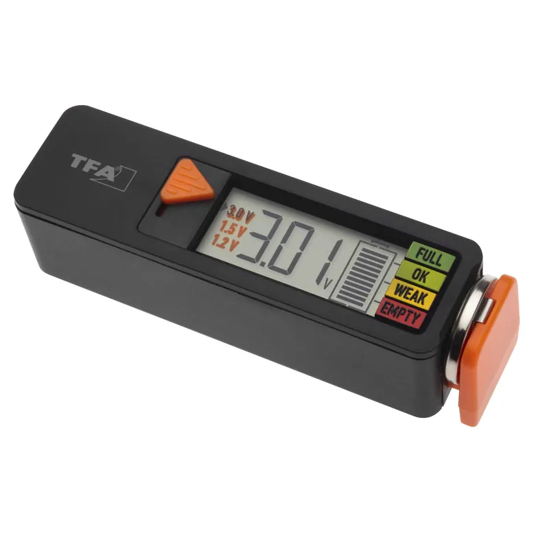 TFA Batteritester BatteryCheck Sort - 1603628