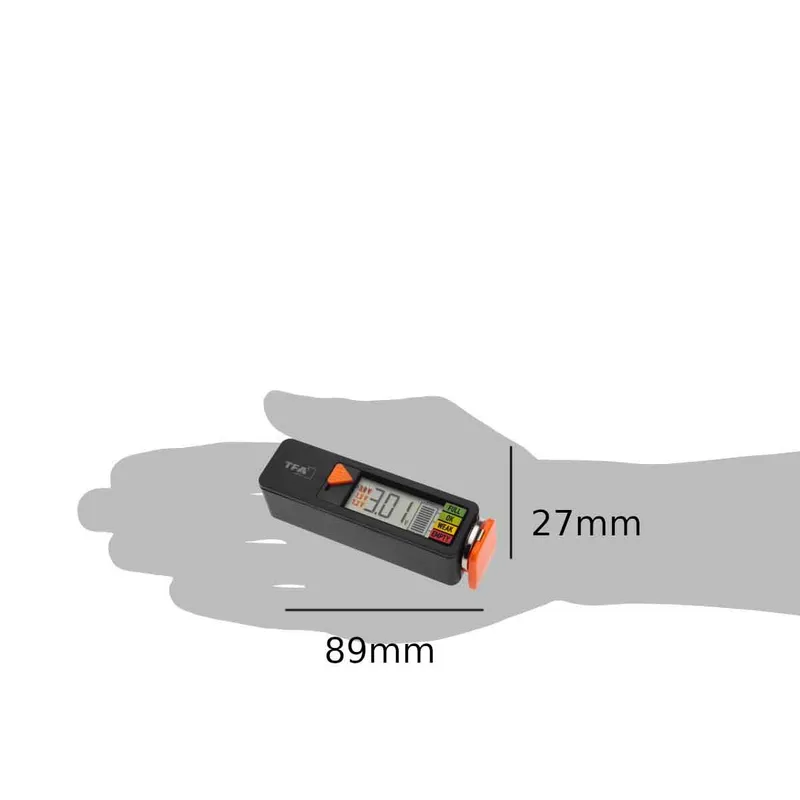 TFA Batteritester BatteryCheck Sort - 1603628