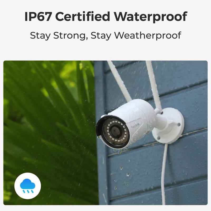 Reolink RLC-510WA (W320) WiFi Cam Smart Detection Hvid - 5398219