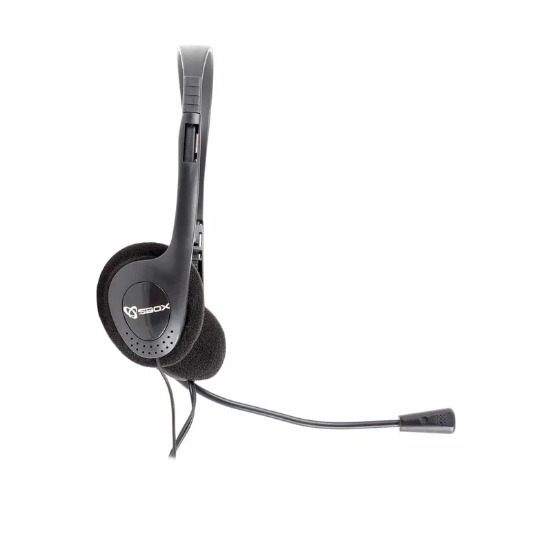 SBOX 3.5mm On-Ear Headset Sort - 2053148