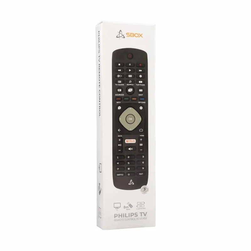 SBOX Fjernbetjening til Philips TV Sort - 9450222