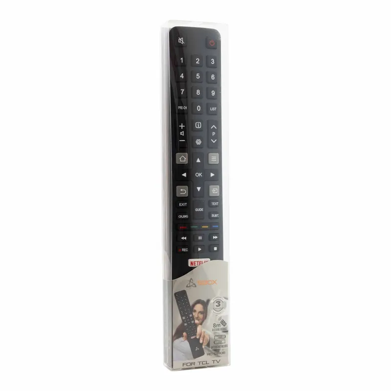 SBOX Fjernbetjening til TCL TV Sort - 9450224